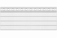 2- teilige Schmuckzaun Doppelstabmatte Kassel