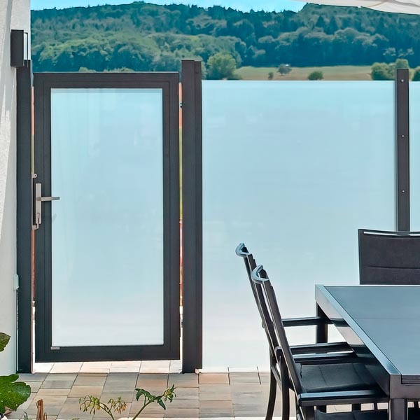 Bild Einzeltor System Glas