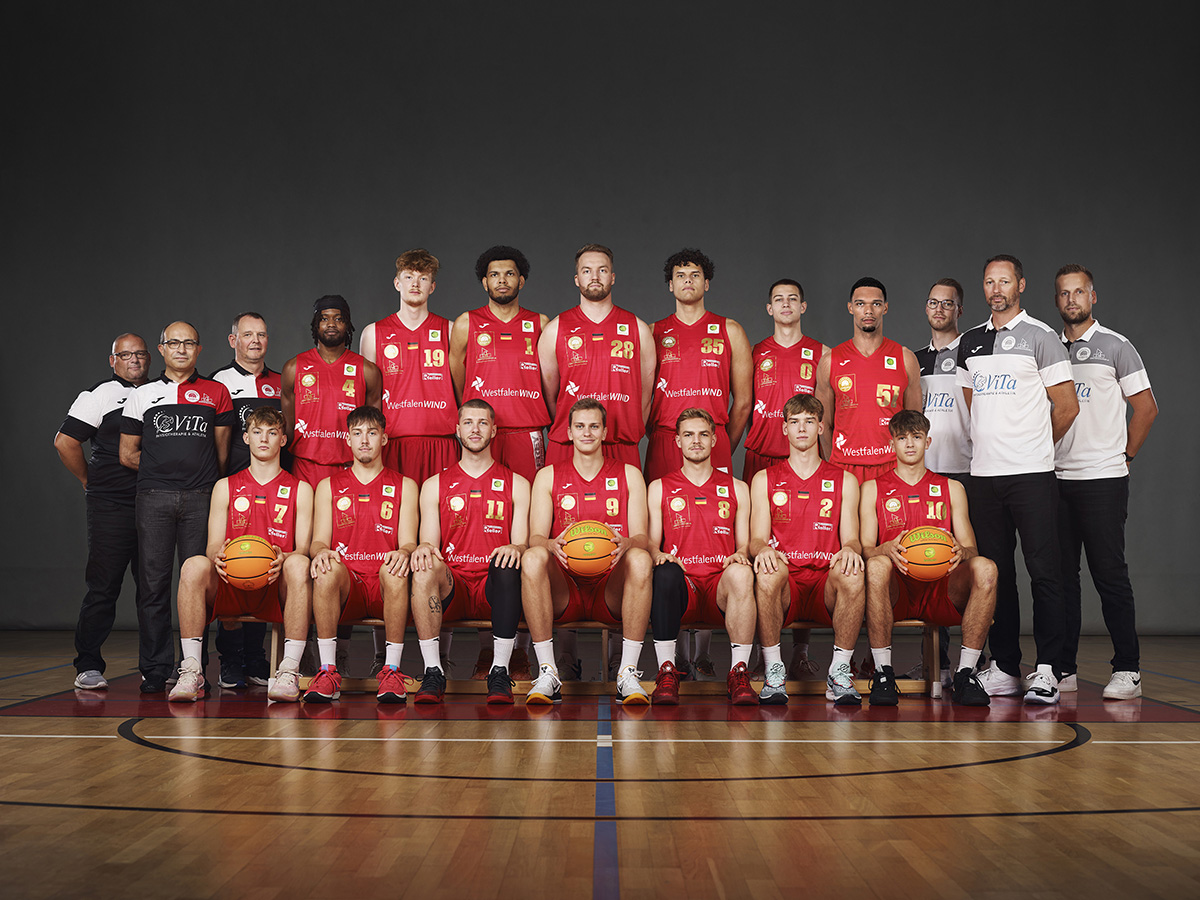 Gartenzaun24 Basket Paderborn - Mannschaftsbild 2023