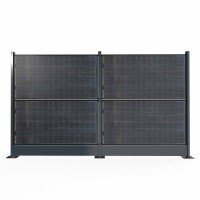 Solarzaun Breite 3500mm